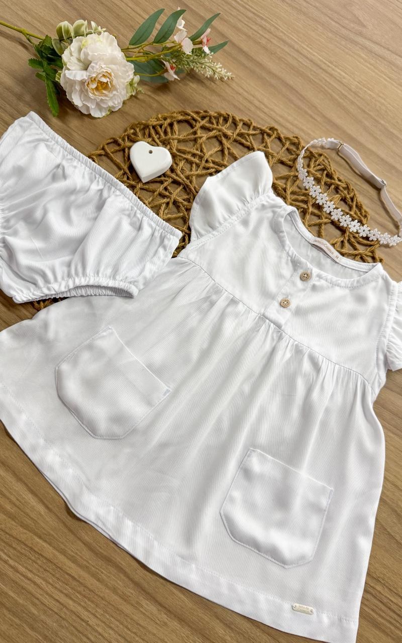 Vestido Branco Maria - Imagem 7